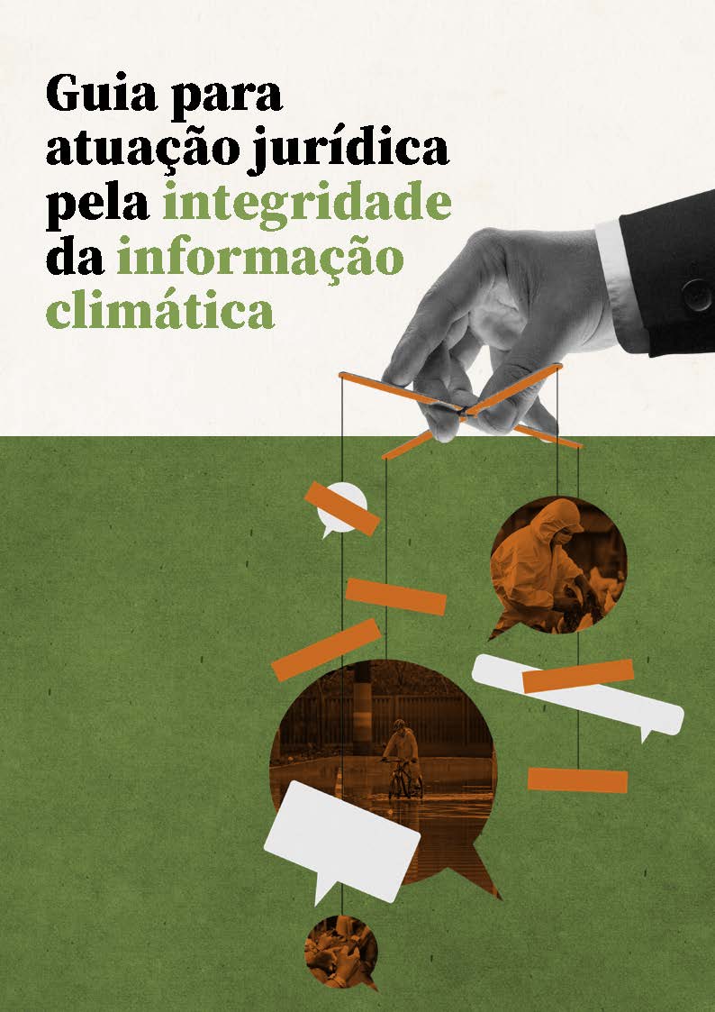 Capa do Guia de Integridade da Informação sobre Mudança do Clima